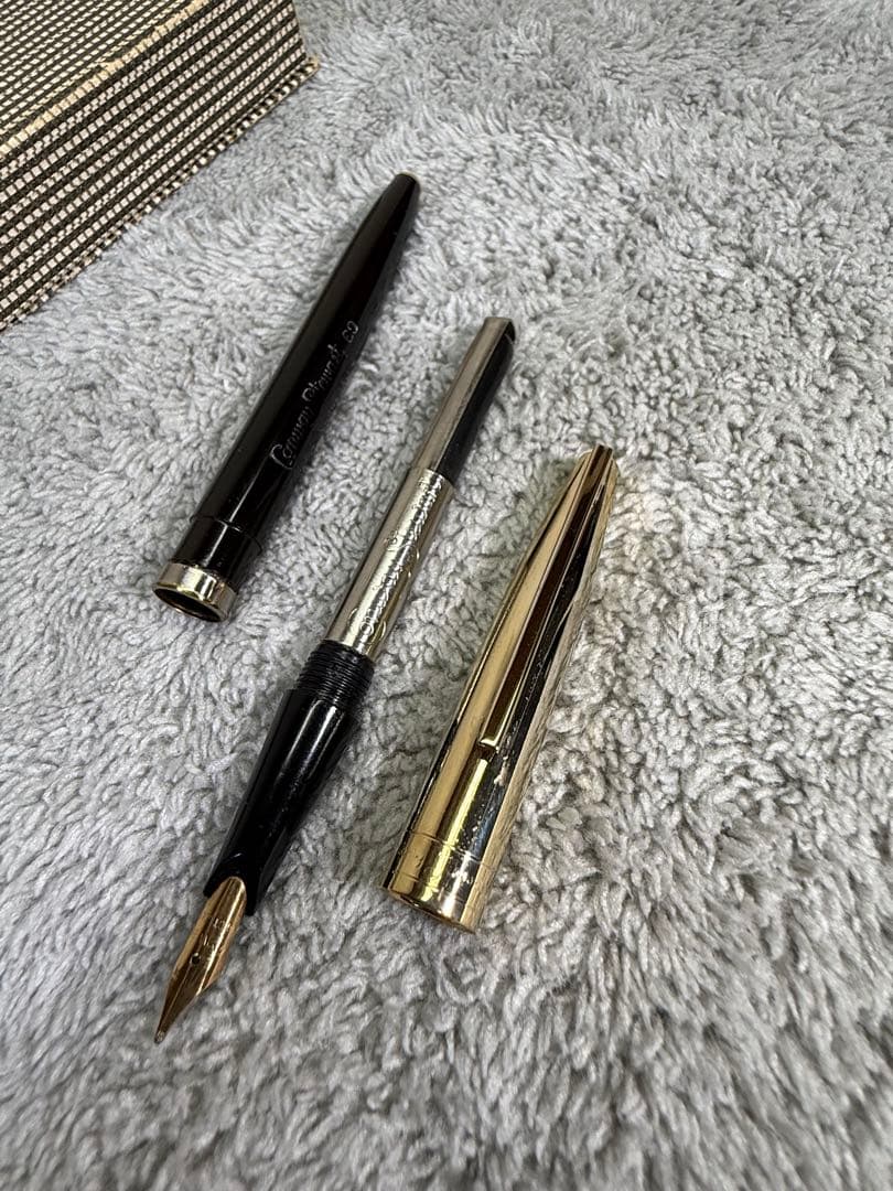 【英国製ヴィンテージ 】 　コンウェイステェワート 万年筆/シャープセット