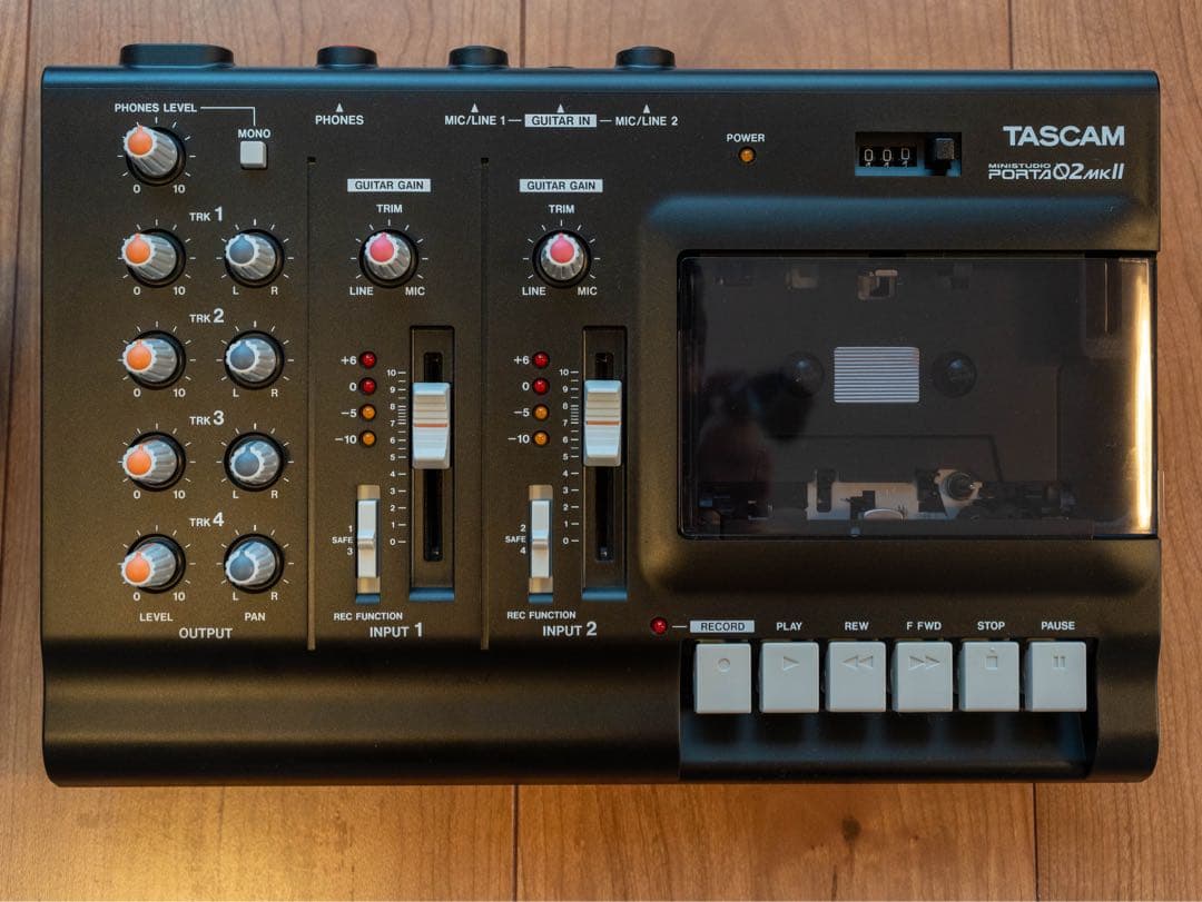 TASCAM PORTA 02 MK2 カセットMTR 美品 (ほぼ未使用)