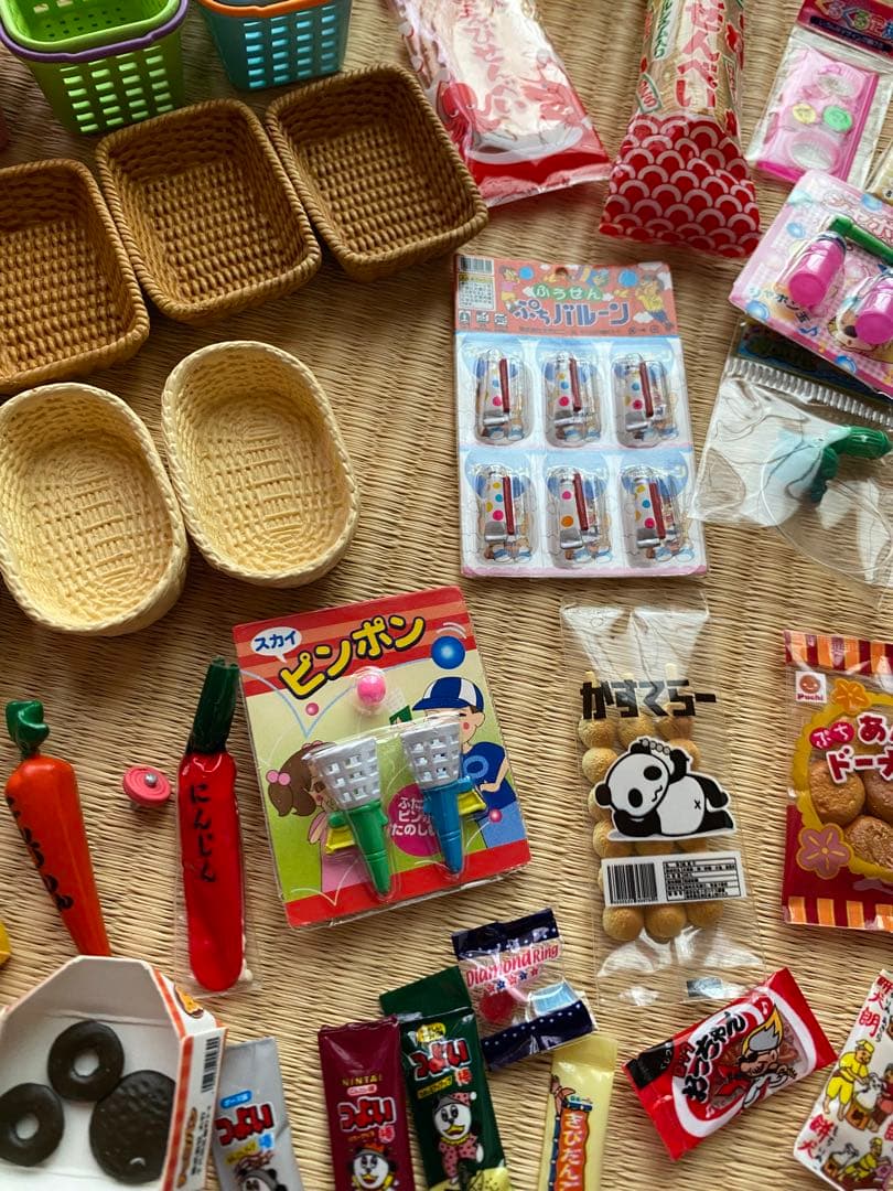 ⑨ ぷちサンプル　ぷち駄菓子屋さん　リーメント　ミニチュア