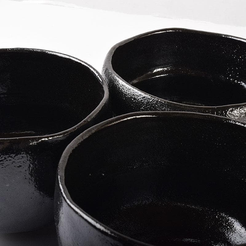 茶道具　平安彰楽造　倣利休七種茶碗　共箱　M　7112C