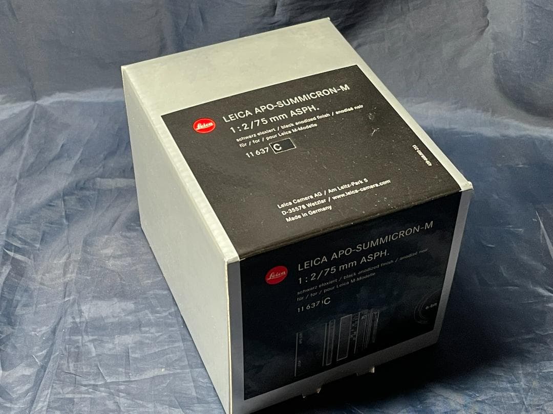 Leica ライカ　アポズミクロン M 75/2 ASPH