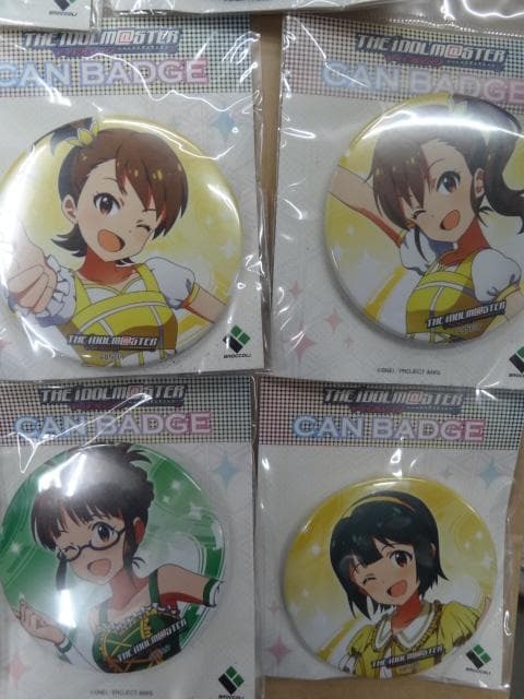 アイドルマスター 缶バッジ 全14種 765プロ ブロッコリー