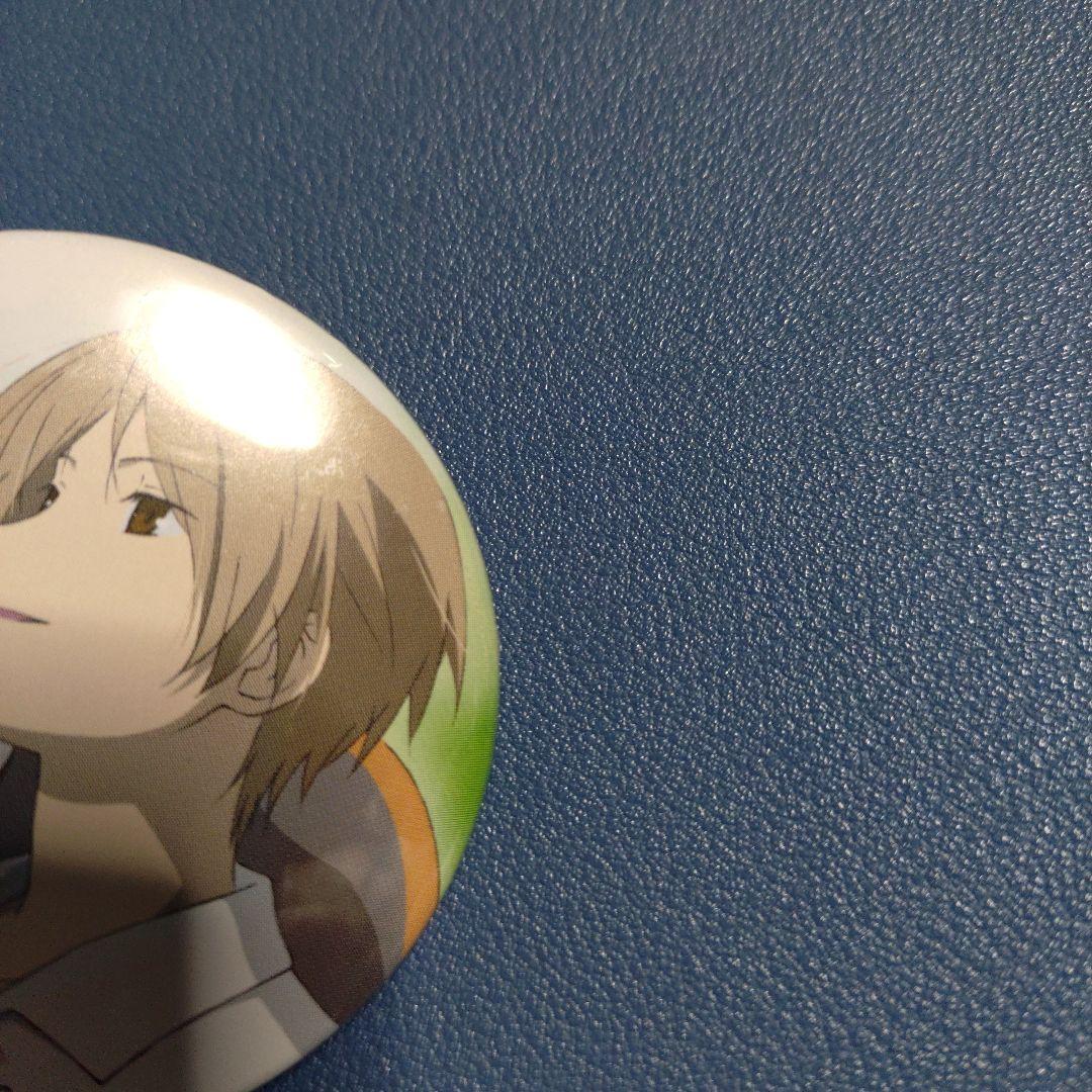 パッケージイラスト コレクション缶バッジ　夏目貴志　ニャンコ先生　夏目友人帳