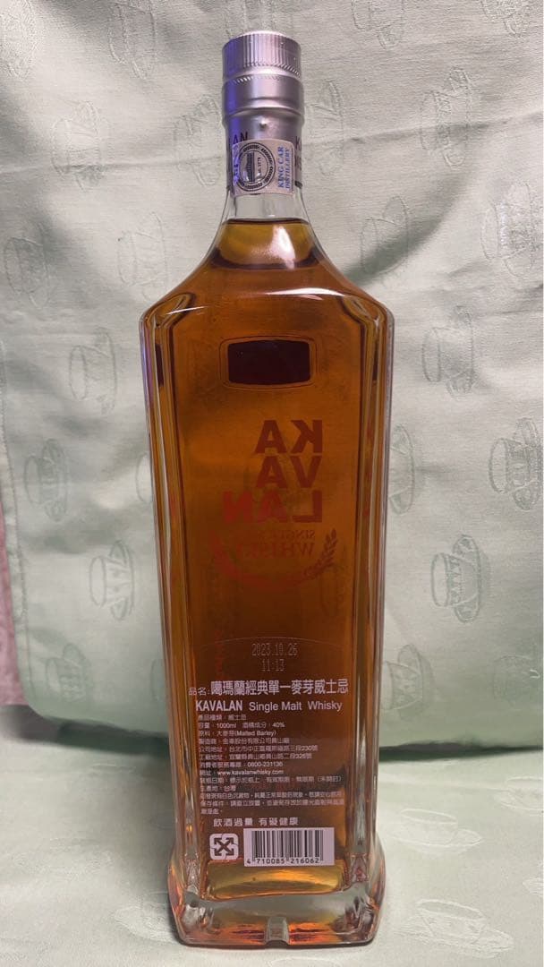 KAVALAN シングルモルト　クラシック　ウィスキー‼️1000ml❗️価格交渉可