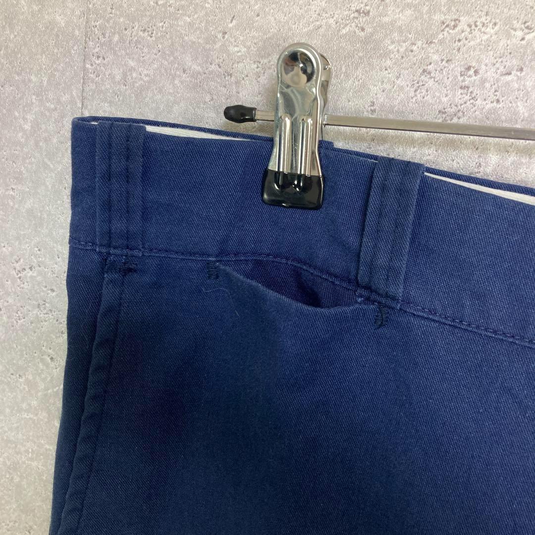 ３枚SEARS PERMA PREST 80sネイビーチノパンワークW36L32