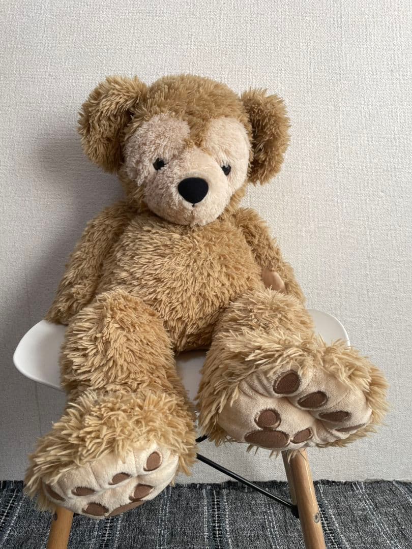 ダッフィー Mサイズ ぬいぐるみ 白タグ ベトナム製 ディズニー