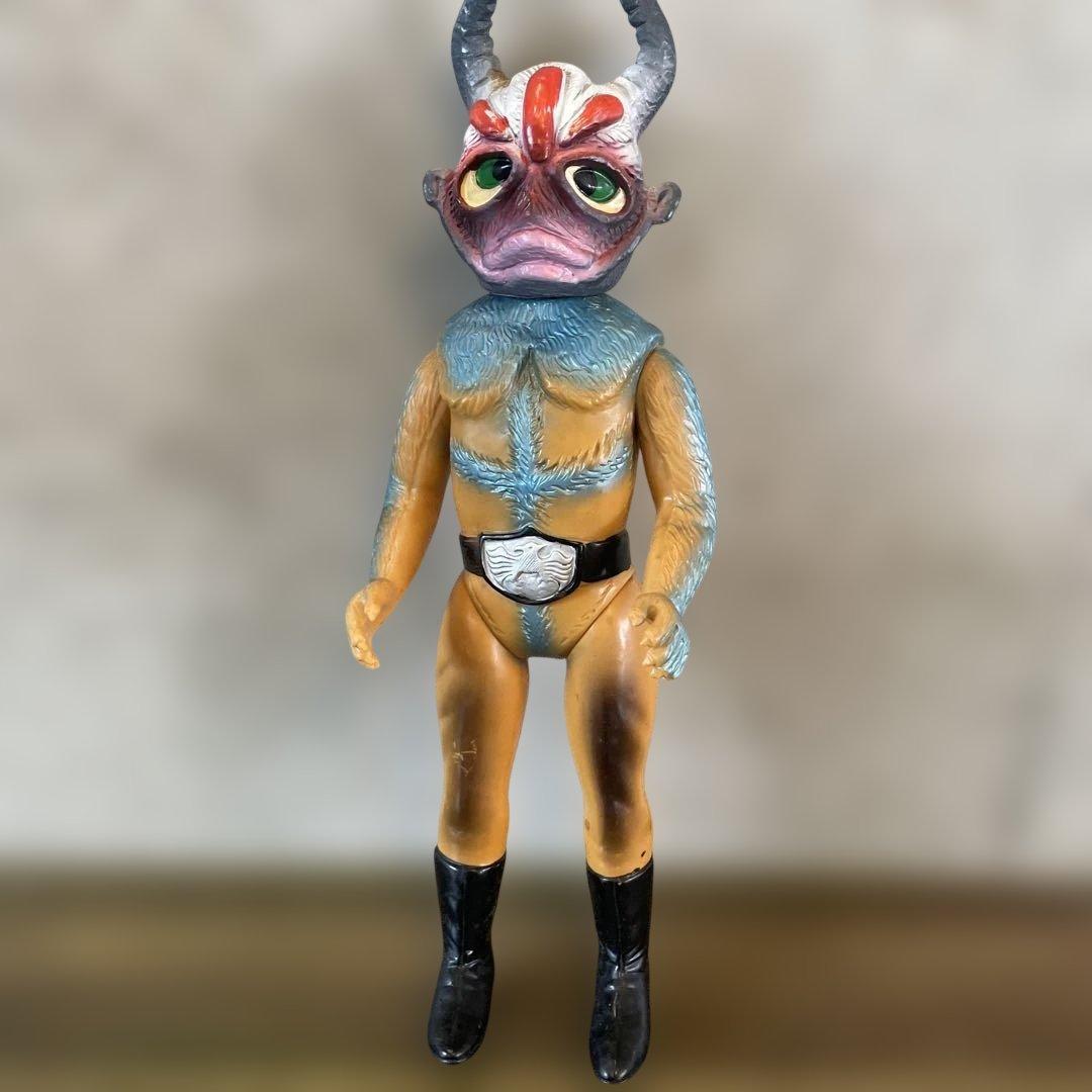 当時物　地獄サンダー　ソフビ　キングサイズ