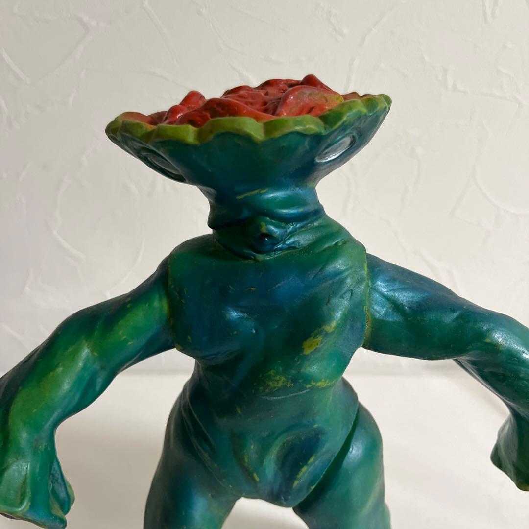 ⚠️当時物・昭和レトロ　マルサン　バンデル星人　ソフビ　フィギュア