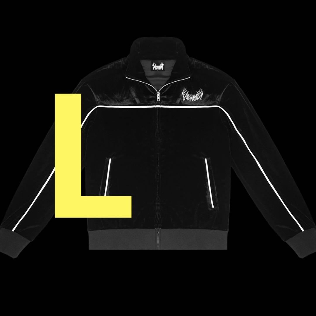 ジャケット・アウター yxngbratz YB Velour Jacket (Black) L