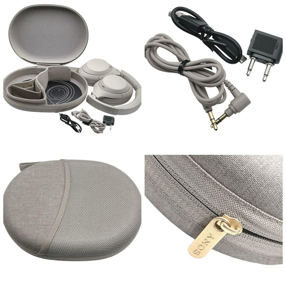 SONY WH-1000XM4 グレー ワイヤレスヘッドホン ケース付き