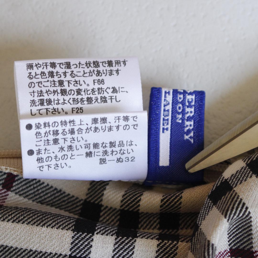 【新品】BURBERRY BLUE LABEL ノバチェックノースリーブ 刺繍