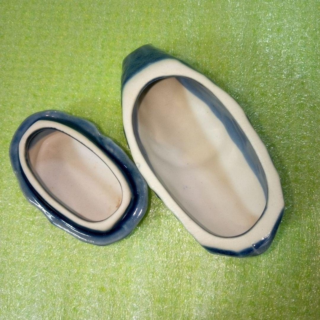 イノシシ型香合　干支香合　レア　希少　香を収納する蓋付きの小さな容器　陶器製？