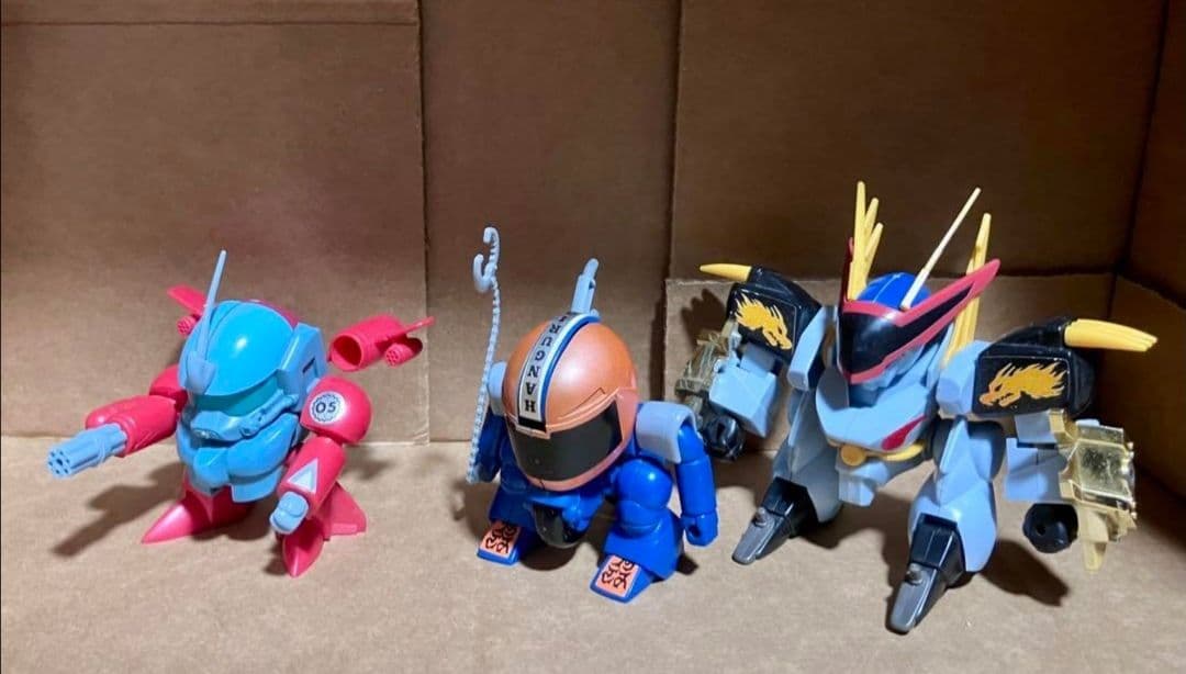 魔神英雄伝ワタル　プラクション　龍王丸　ドンゴロ　プラモデル 龍神丸