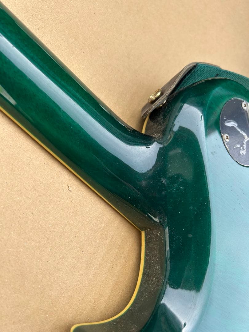 アリアプロ2 オリジナルカスタム ボディ GOTOH グリーン エレキギター