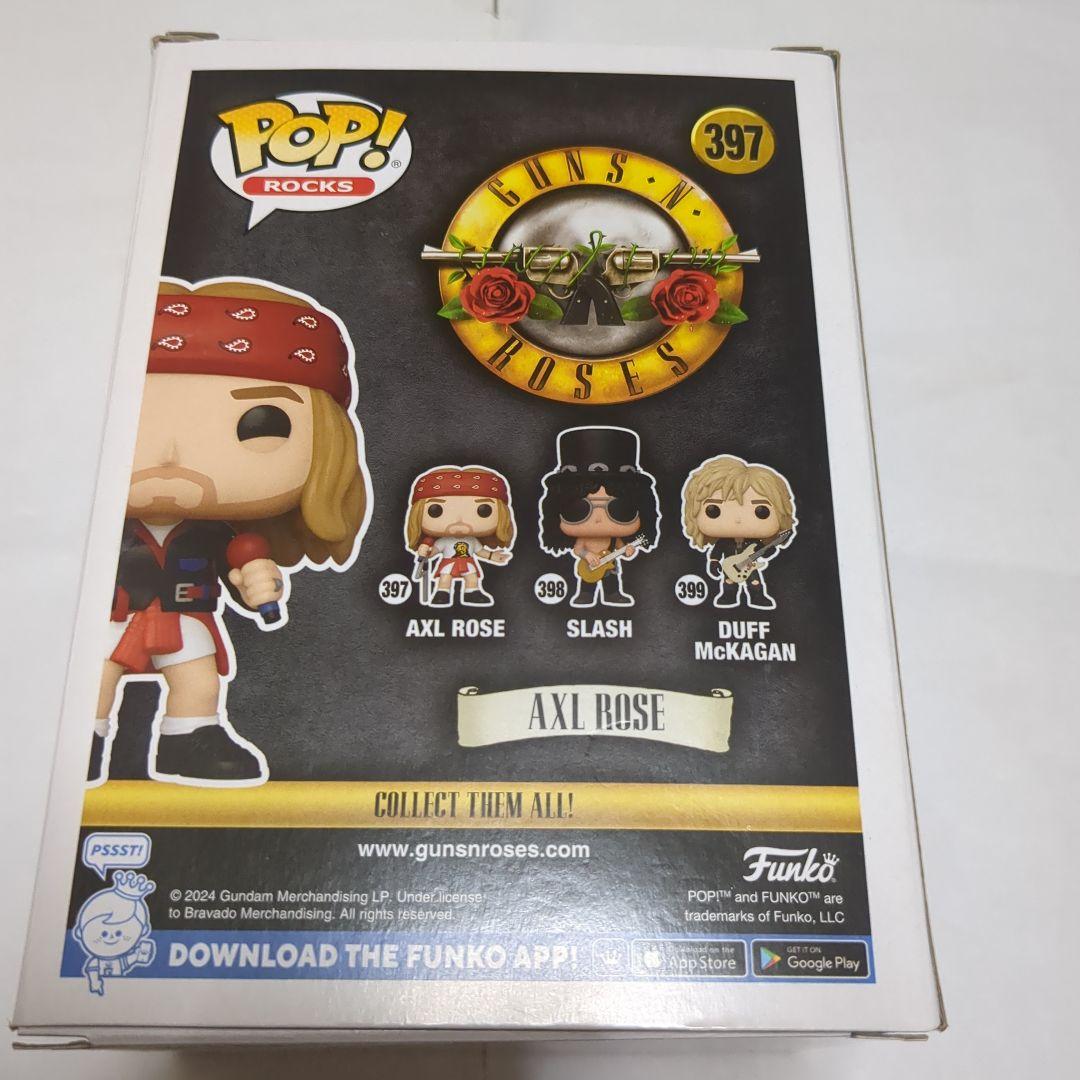 Funko POP！GUNS N' ROSES AXL ROSE フィギュア