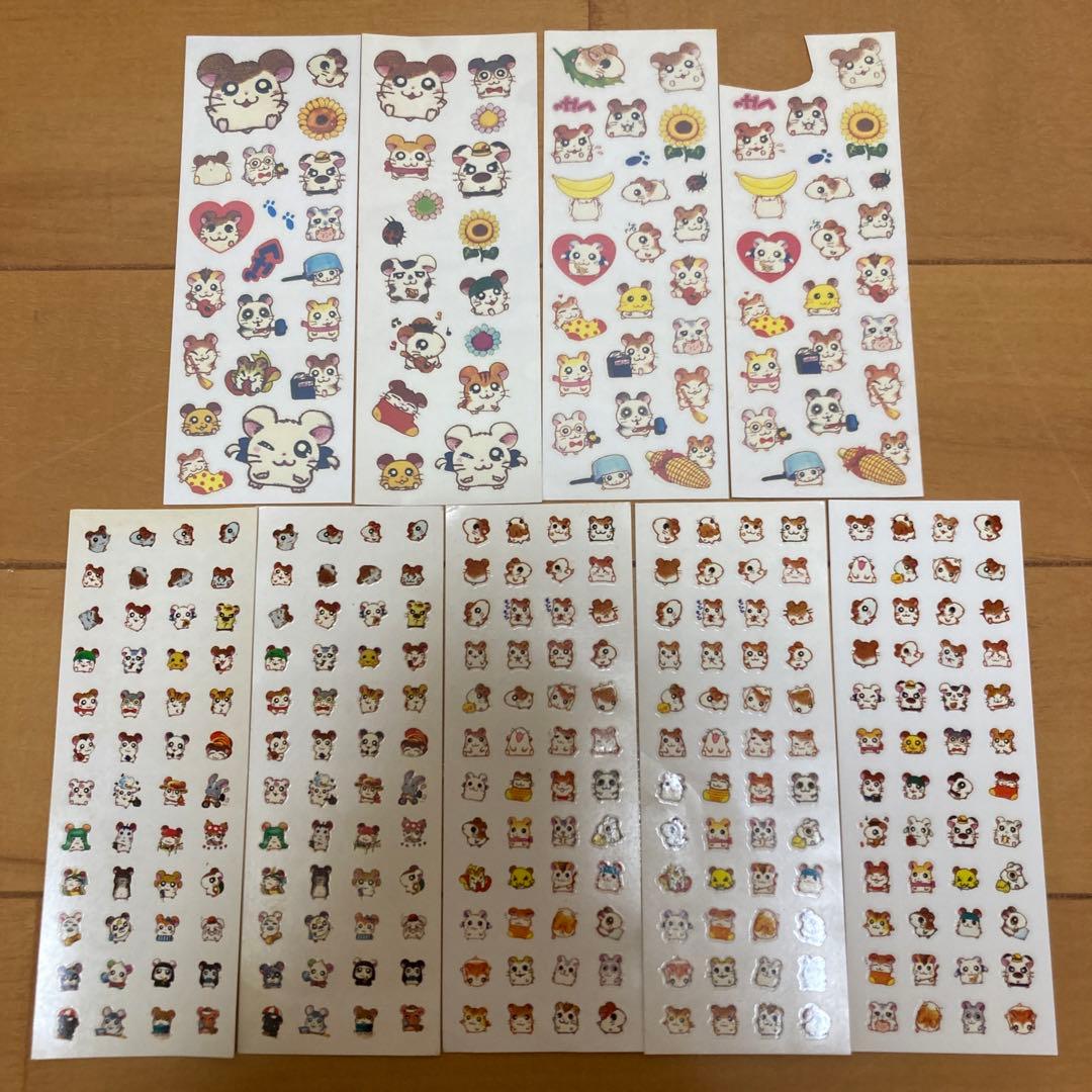 とっとこハム太郎　グッズセット　シールブック　ポストカード　ファンブック　付録