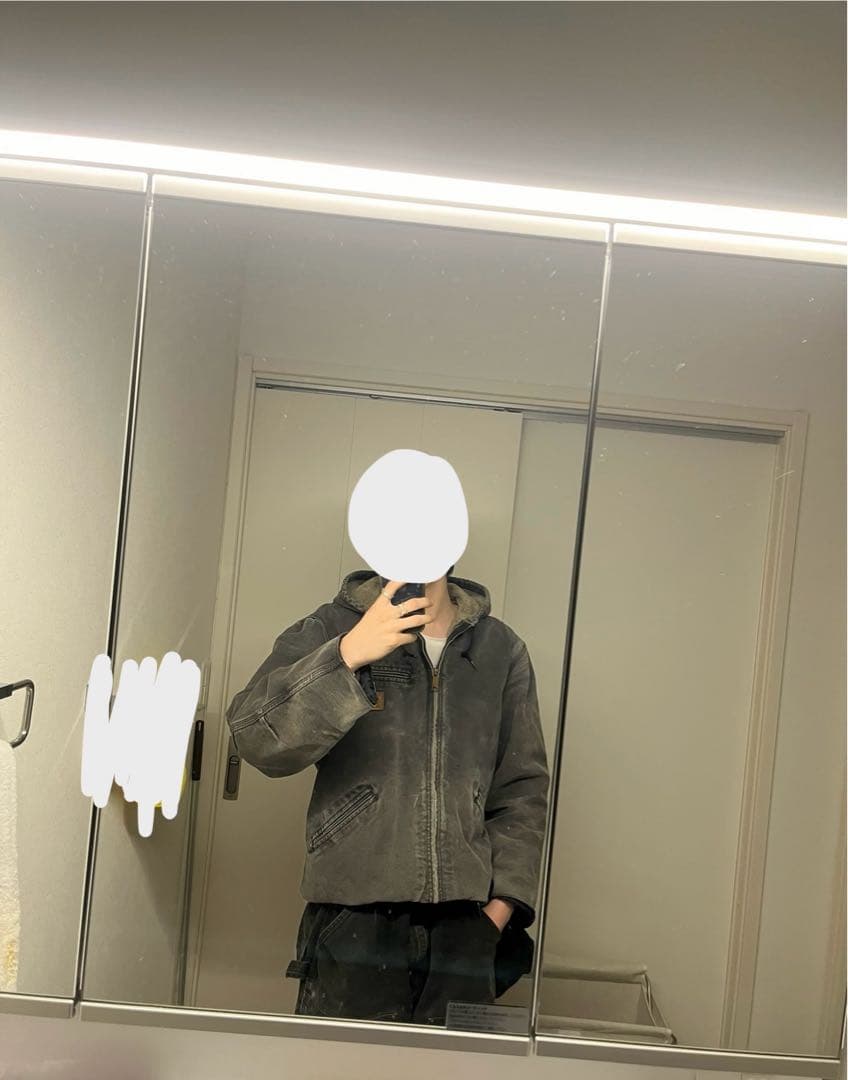 Mサイズ　鬼フェード　カーハート　シエラジャケット　カスタム