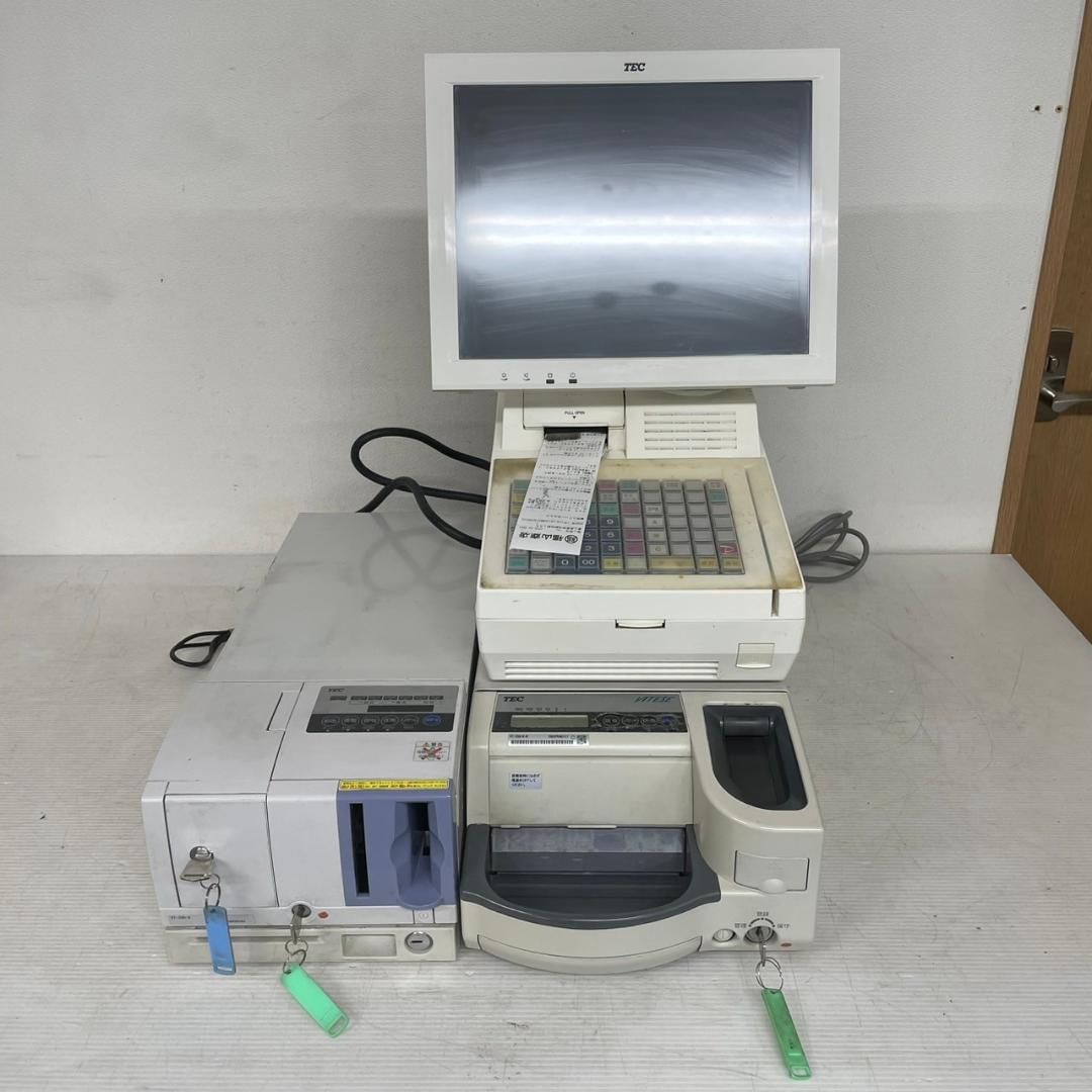 東芝テック 電子レジスター POSレジ QT-100 店舗用品 ① J0751