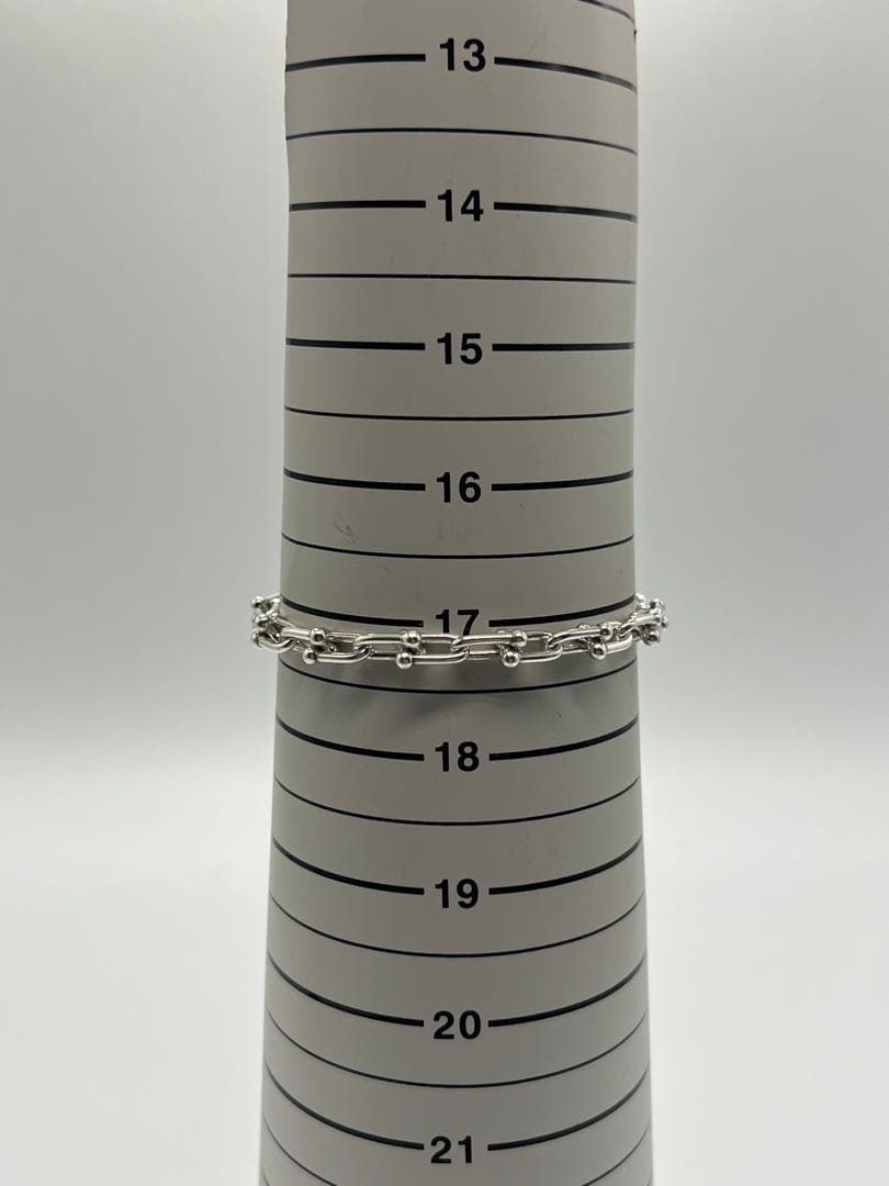 ティファニー TIFFANY ハードウェア スモールリンク ブレスレット SV