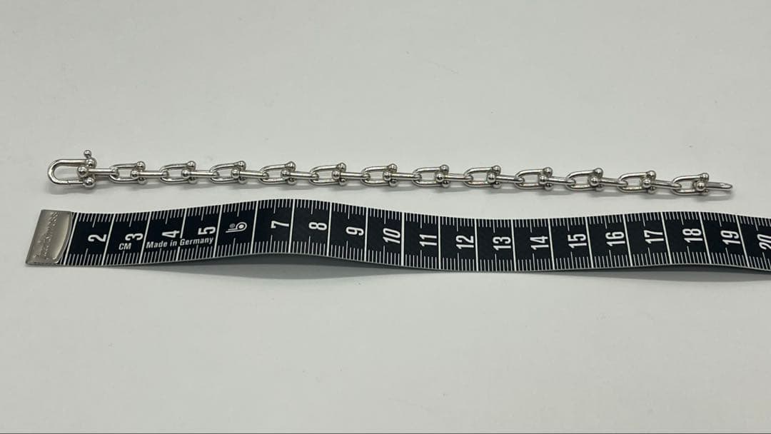 ティファニー TIFFANY ハードウェア スモールリンク ブレスレット SV