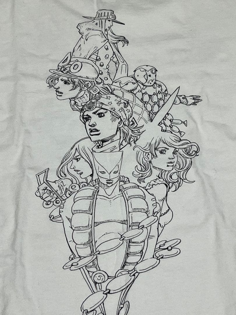 祝アニメ化！　ジョジョ　7部　激レアTシャツ　ジョジョ展　SBR 荒木飛呂彦
