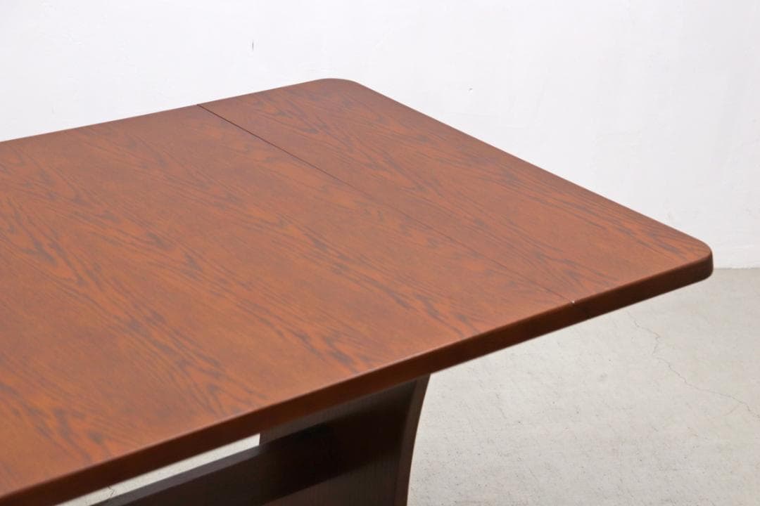 三越家具 ブルージュ 楢材 クラシカル バタフライ ダイニングテーブル 机