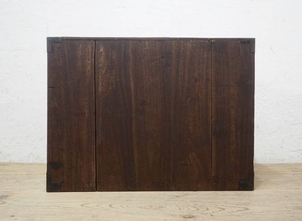 1033 アンティーク　小箪笥　タンス　チェスト　陳列台　収納棚　レトロ