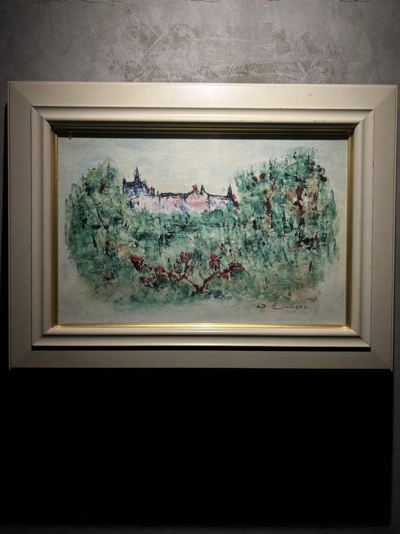 江本伸子 【パリのななかまどの樹】　肉質画