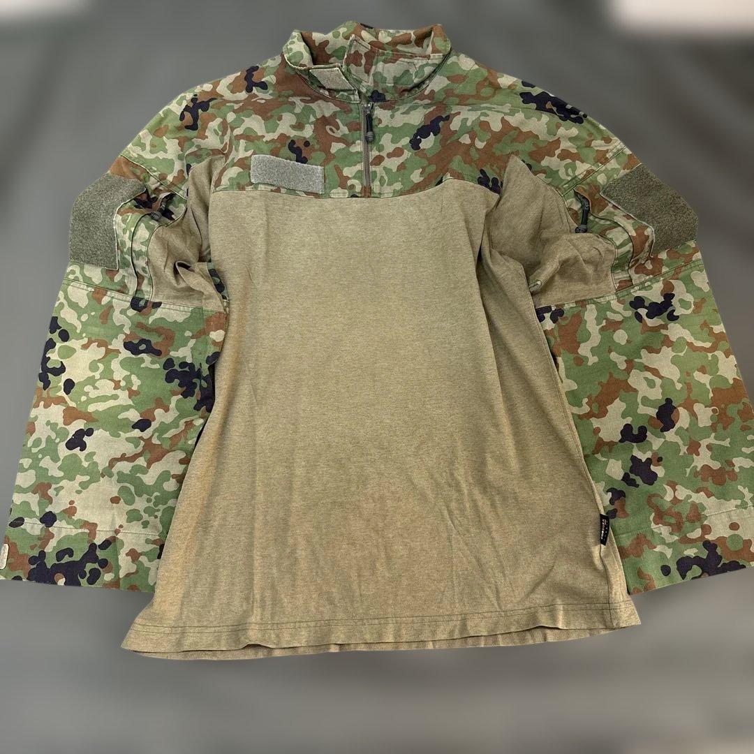 M*o様 陸自迷彩 コンバットシャツ 実物生地 七洋交産