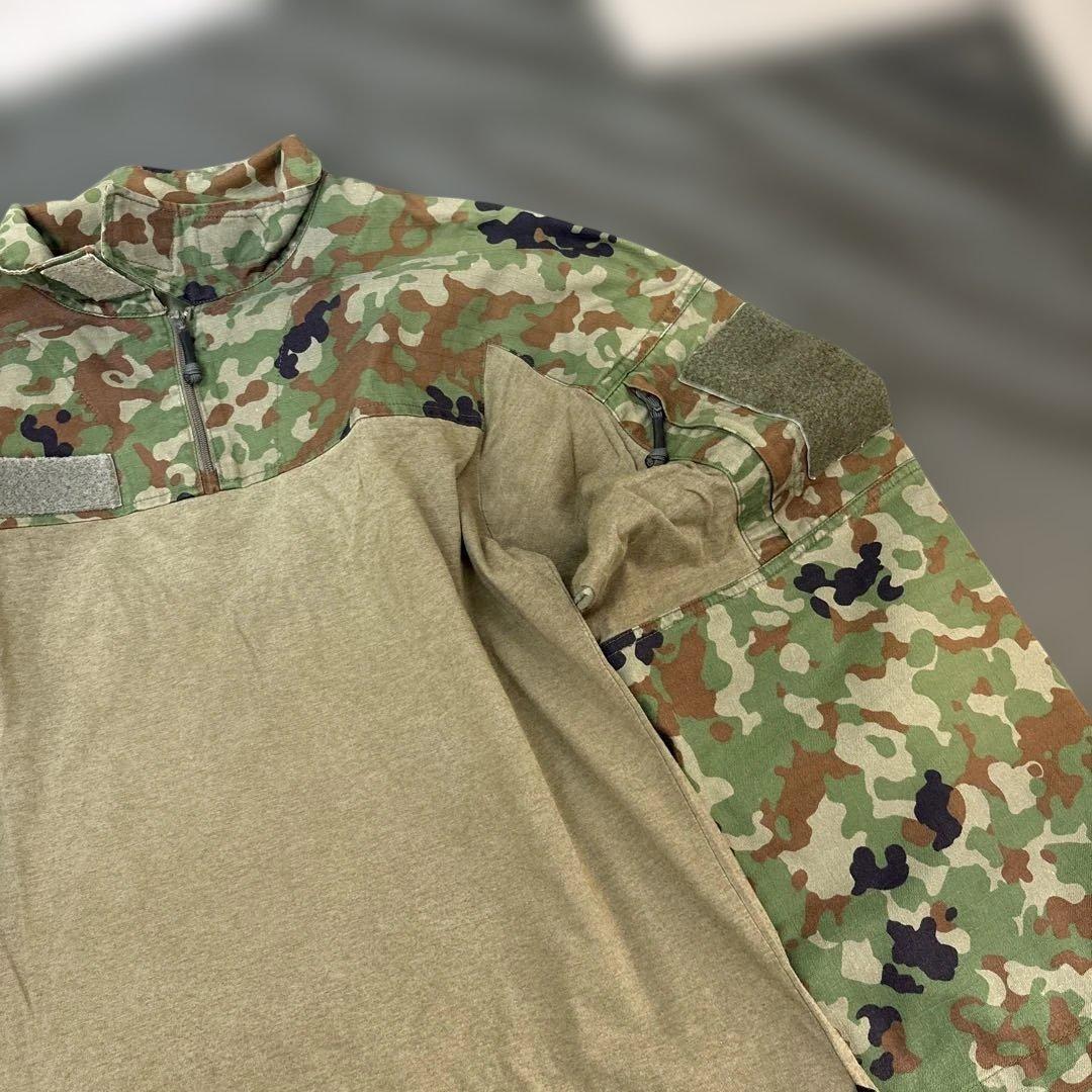M*o様 陸自迷彩 コンバットシャツ 実物生地 七洋交産