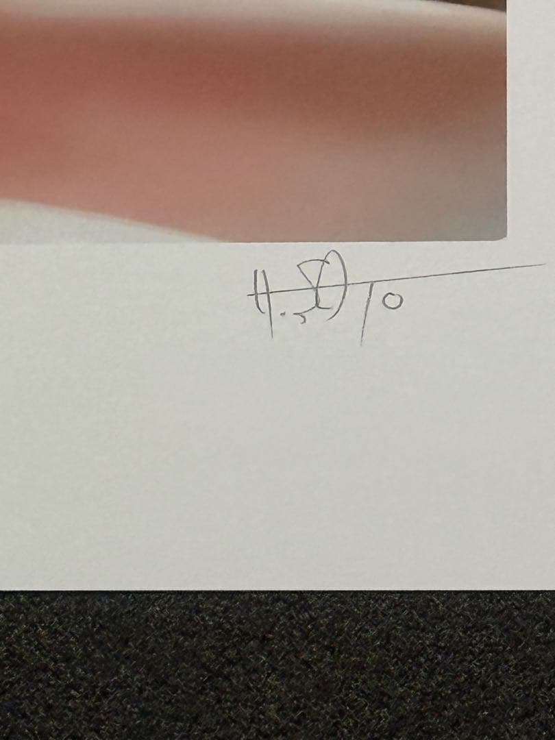 HIROSHI SATO作　【真作保証】　エディション、サイン有