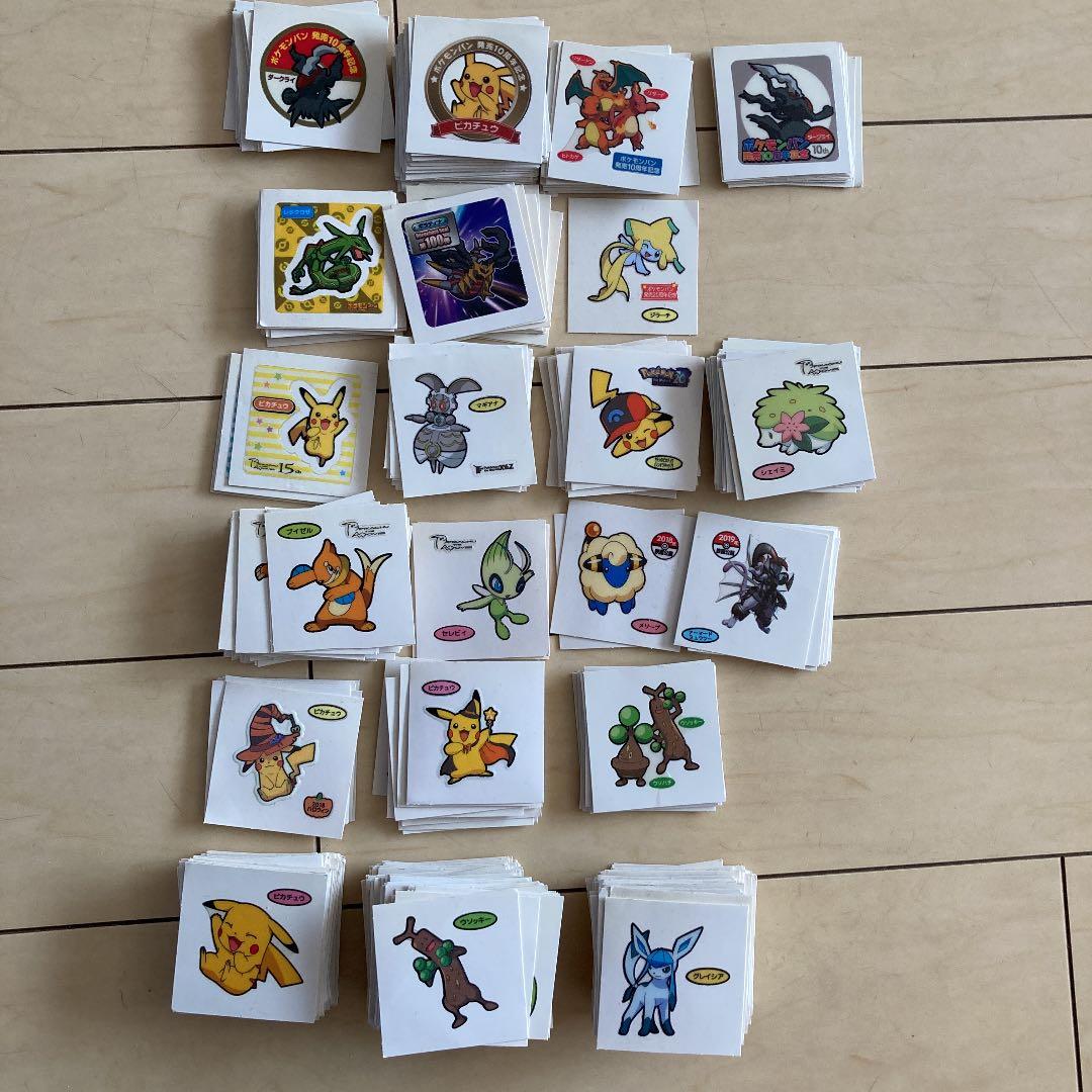 ポケモンパンシール デコキャラシールまとめ売り431枚