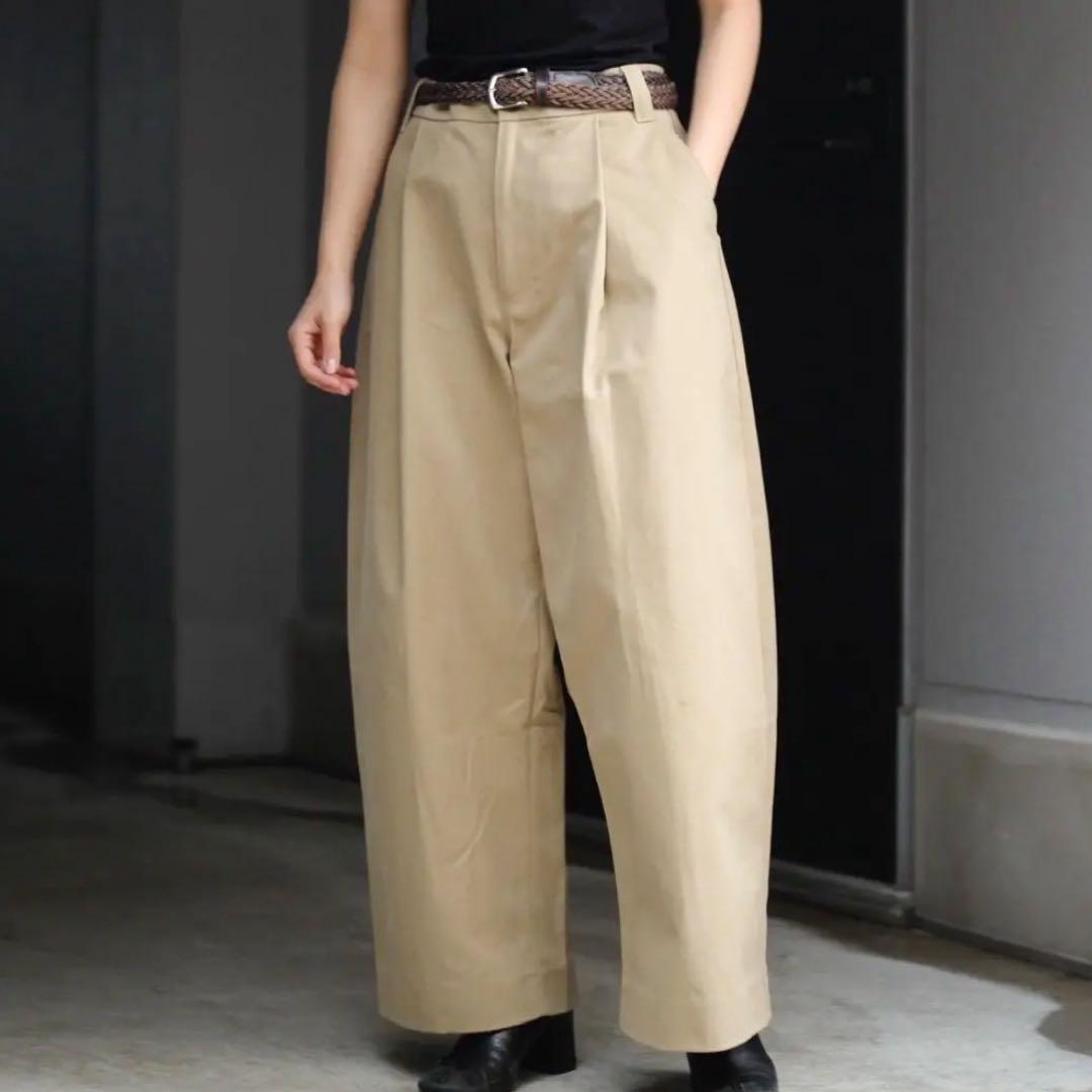 着用2度のみ！STUDIO NICHOLSON SORTE TAN ベージュS⭐︎