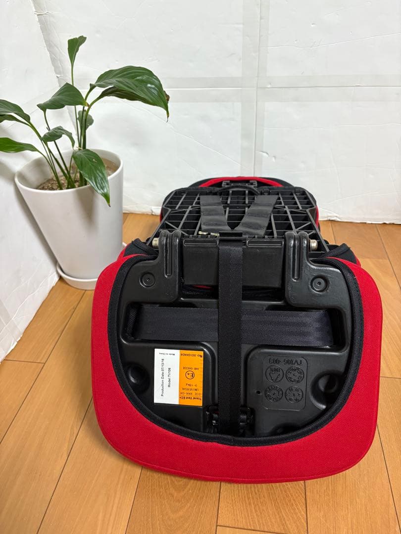 【美品】日本育児 トラベルベストEC+ チャイルドシート ジュニアシート 取説付