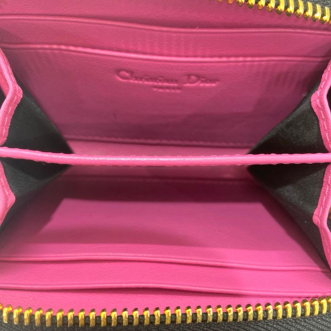 美品✨　Christian Dior 財布　エナメル　トロッター　ブラック　小銭