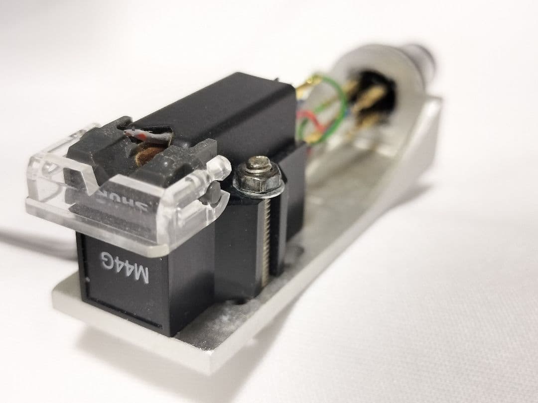 SHURE M44G カートリッジ　ヘッドシェル