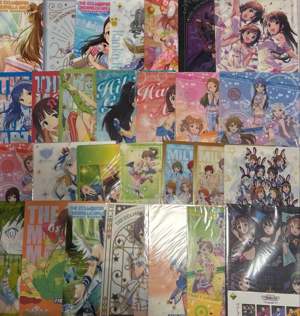 シンデレラガールズ クリアファイル 大量まとめ売り