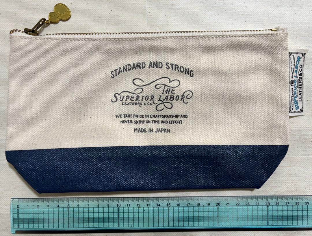 THE SUPERIOR LABOR限定エンジニアポーチ　インディゴブルー#01