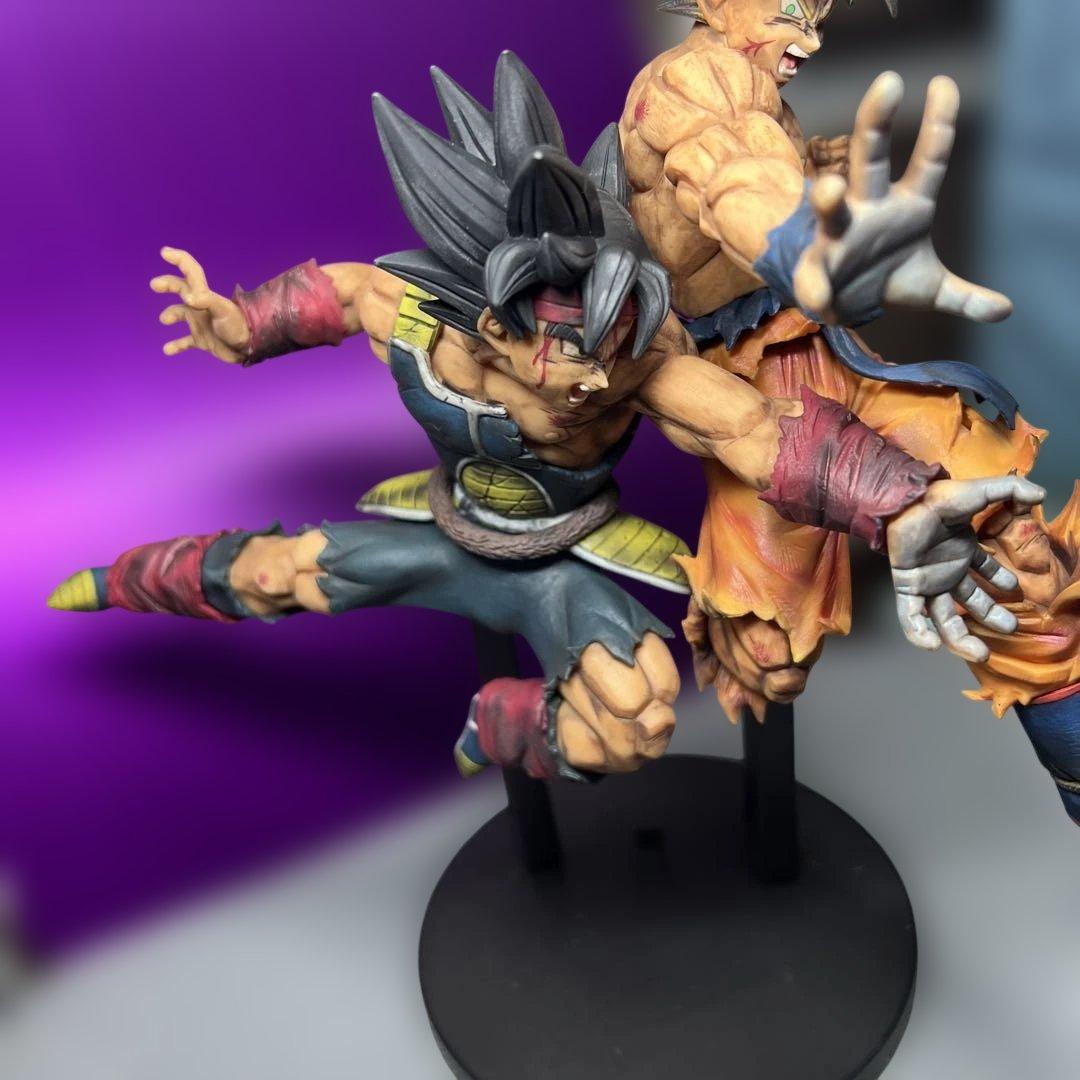 ドラゴンボール　リペイント　悟空　バーダック　フィギュア　鳥山明