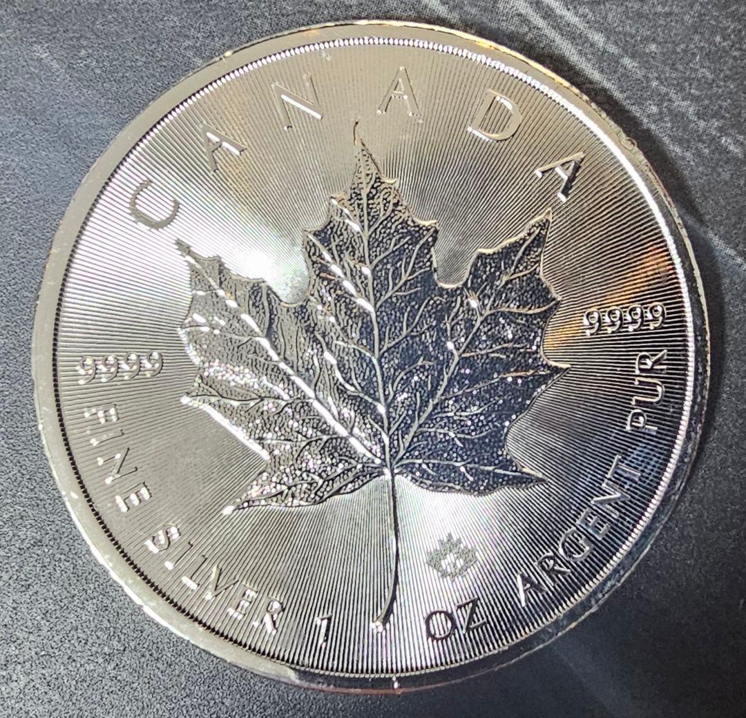 カナダメイプル2015, 9999純銀 1オンス x25枚