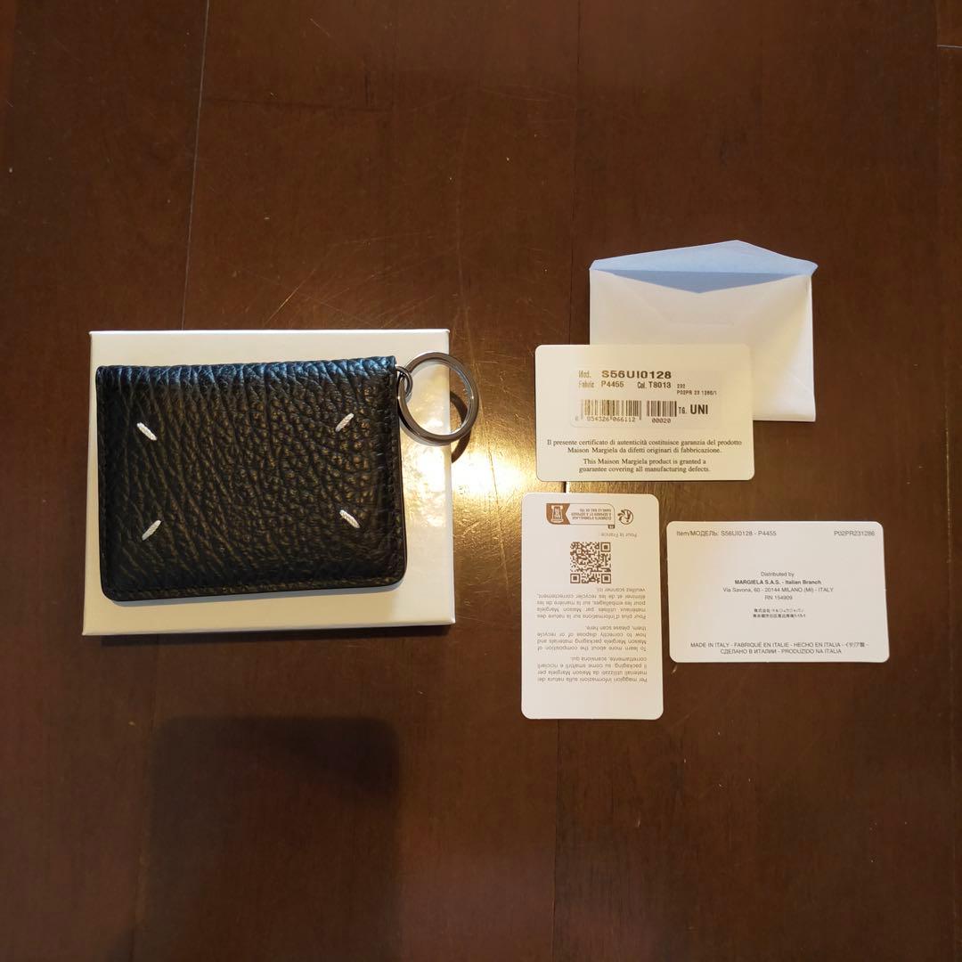 メゾンマルジェラ キーリング付カードケース　正規品　新品