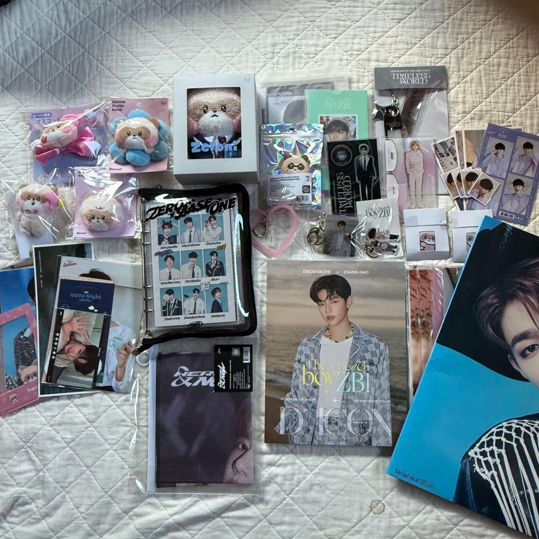 zb1 ゼベワン zeroni ジャンハオ グッズまとめ売り