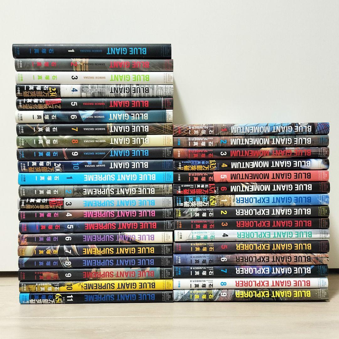 BLUEGIANT 4シリーズ全巻セット　全36冊　石塚真一
