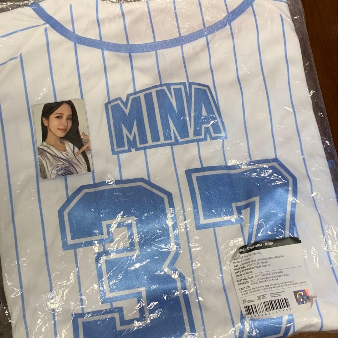 TWICE  9ROUND ユニフォーム トレカ付き　ミナ
