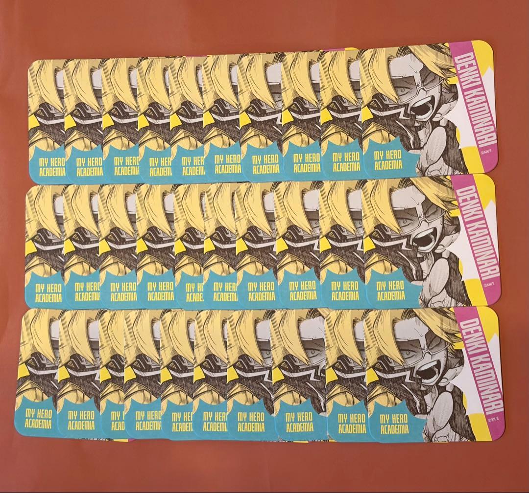 僕のヒーローアカデミア ヒロアカ原画展 上鳴電気 90点以上 まとめ売り