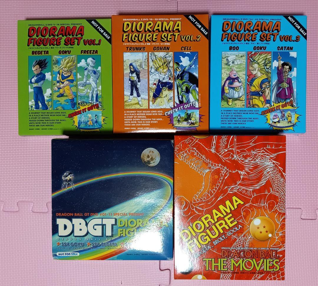 【未開封品】DRAGON BALL Z ジオラマフィギュアセットDVD特典非売品