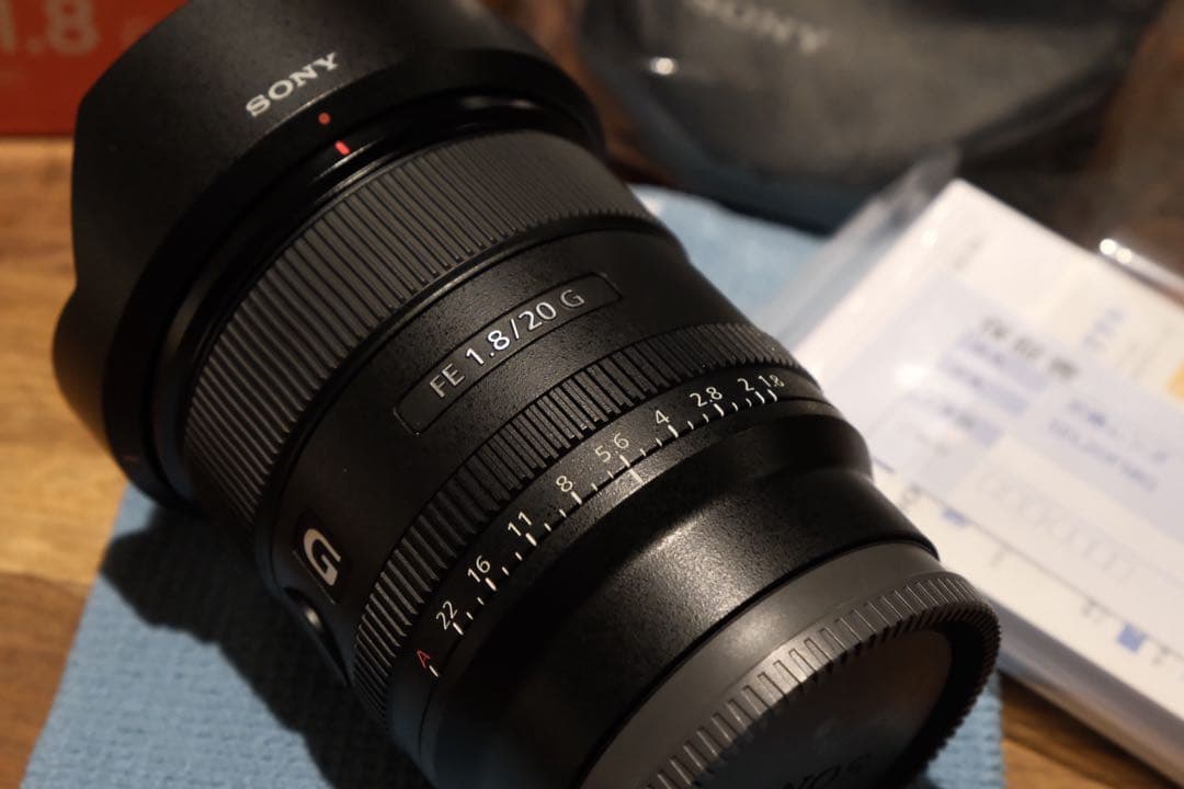 SONY FE 20mm F1.8 G 「 SEL20F18G 」