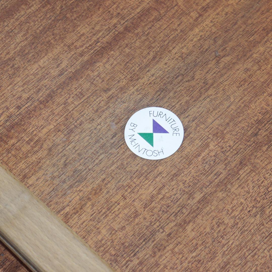 ダイニングテーブル ラウンド 伸長式 マッキントッシュ イギリス チーク