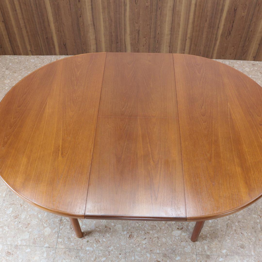 ダイニングテーブル ラウンド 伸長式 マッキントッシュ イギリス チーク