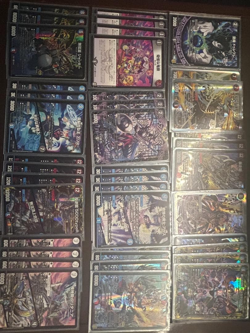 デュエルマスターズ 引退品　デッキ５個セット　シングルカード多数